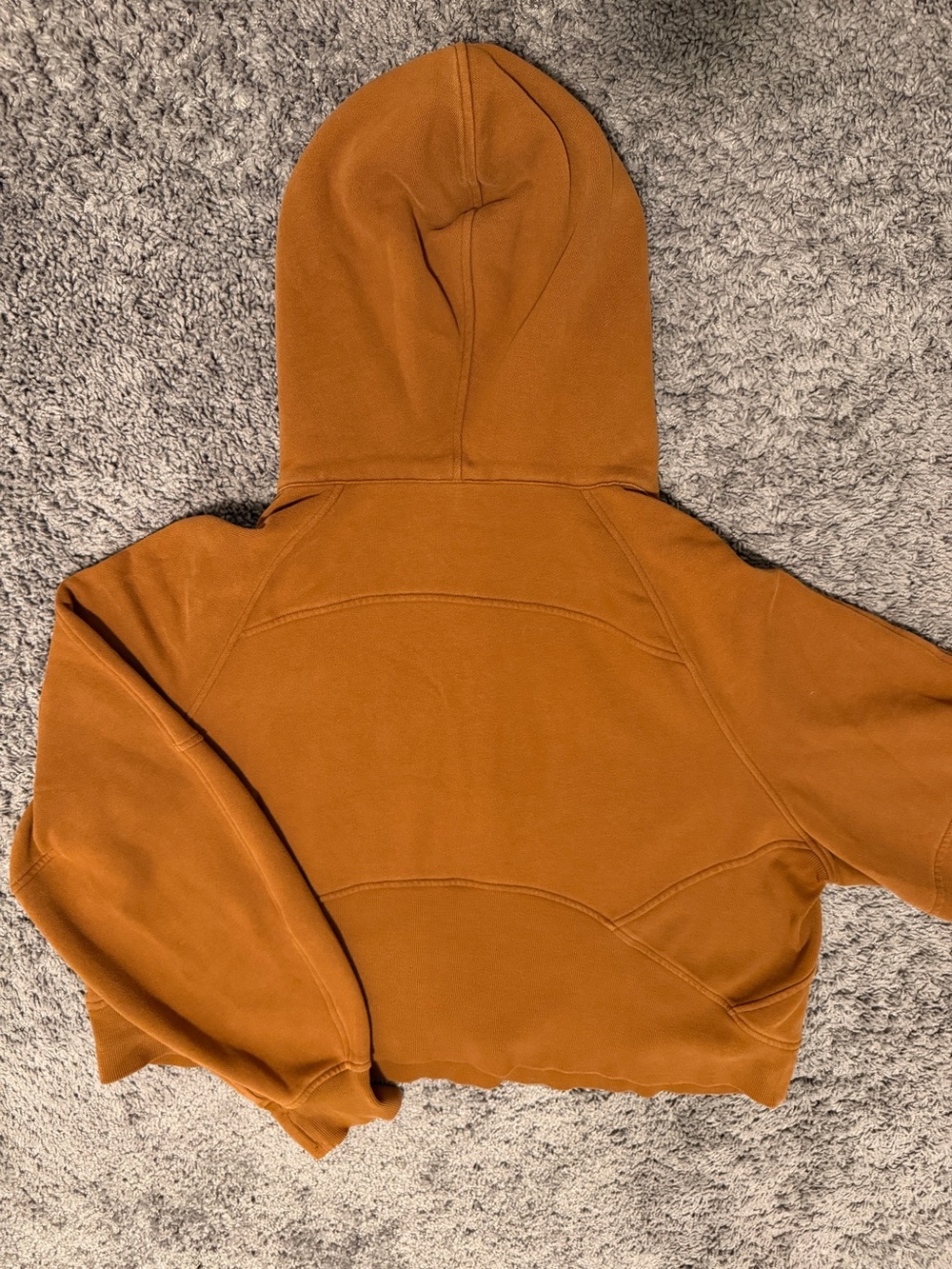 Lululemon Scuba Oversized Half Zip Hoodie XL/XXL - Copper Brown - Picture 2 of 4